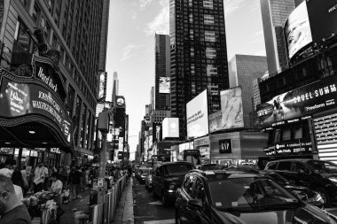 New York City, ABD - 23 Temmuz 2023: Times Square of Nyc.