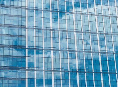 Mimarlık. Mimarlık geçmişi. Cam bina penceresi. Mimari detay. Detaylı mimari geçmişi. Modern iş bürosu. İş binası. Birinci sınıf iş bölgesi.