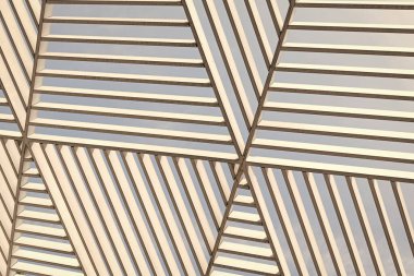 Geometrik mimari. Geometrik soyut model arkaplanı. Soyut tasarım yapısı. Soyut şekiller ve şablon arka planı. Soyut geometrik arkaplan.