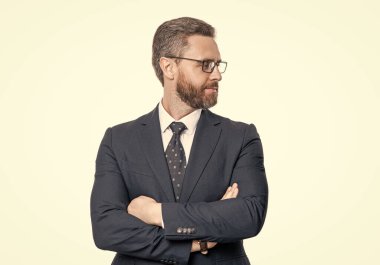 Lider adamın iş başarısı. Başarılı liderlik işi başarıya götürür. Profesyonel CEO. Formalite içindeki hırslı iş adamı. Başarılı bir iş adamı beyazdan soyutlanmış. Liderlik biçimi.