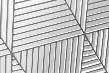 Geometrik soyut model arkaplanı. Soyut tasarım yapısı. Soyut şekiller ve şablon arka planı. Soyut geometrik arkaplan. Geometrik mimari. Dış mimari ayrıntıları.