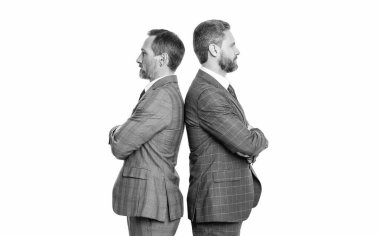 Finansal açıdan başarılı bir anlaşma. Takım elbiseli iş adamı. İş dünyasının başarılı adamı beyazları soyutladı. Başarılı bir ortaklık. İş ekibi başarısı. İş adamı başarısı reklamı. Liderlik vizyonu.