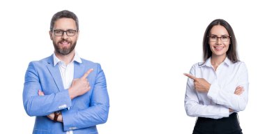 İşletme lideri beyazları soyutladı. Ofiste iki meslektaşım var. İş arkadaşı olan iş adamları. İş liderliği ve başarı. Lider, liderliği temsil ediyor. Başarılı iş adamları.