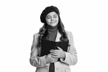 Eğitim ve bilgi. Okul okuma eğitimi. Okula dönelim. Sonbahar kızı okul kitabını okudu. Üniversite öğrencileri için eğitim. Genç kız kitap okuyor. Sonbahar ders çalışma zamanıdır. Okuma alışkanlıkları.