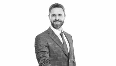 Büyük patron. İş başarısı ve liderlik. Görevde başarılı bir işadamı lideri. Hırs ve güven. İşadamı patron. Liderlik kavramı. Takım elbiseli bir iş adamı. Pazar konumlandırması.