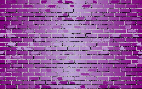 Shiny Purple Brick Wall Шинный Фиолетовый Брик — стоковый вектор
