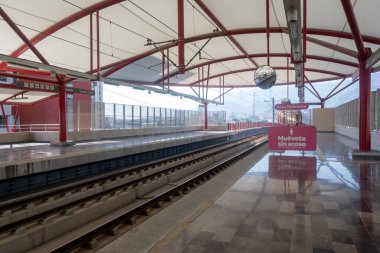 15-10-2024, Nuevo Leon, Meksika. Metrorrey İstasyonu. Nuevo Leon, Meksika