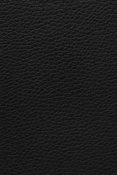 黒の本物のカーフスキン 革の質感の背景 — ストック写真