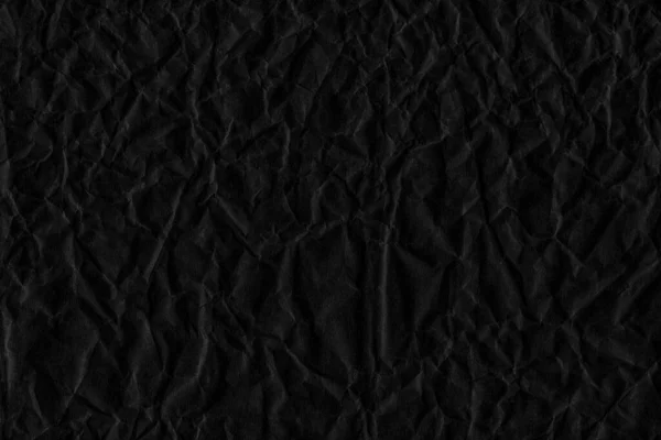 Dark Wrinkled Paper Abstract Wrapping Paper High Resolution Texture — Stock Photo, Image