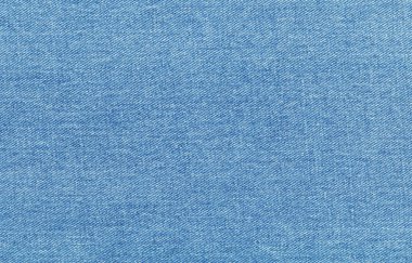 Close-Up of Classic Blue Denim Fabric Texture. High resolution clipart