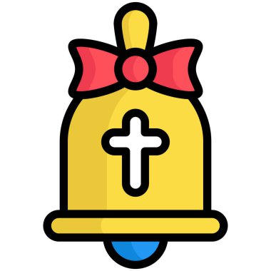 Çan, geleneksel düz çizgi simgesi