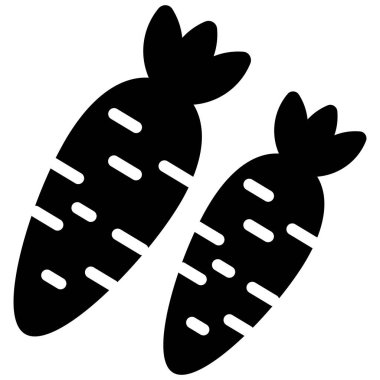 Havuç Silueti, Kara Sembol simgesi.