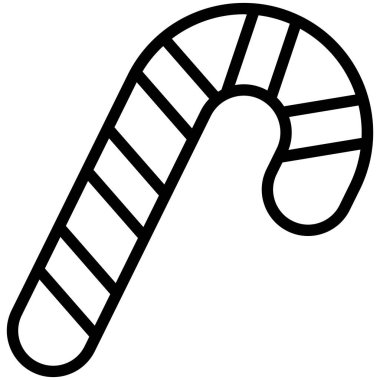 Şeker kamışı ince çizgi simgesi  