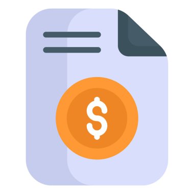 maaş düzlüğü simgesi, işçi günü düz vektör tasarımı