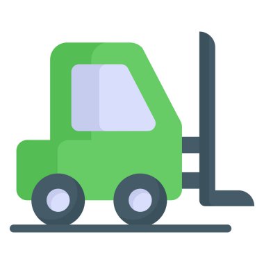 lifter düz simge, İşçi Bayramı düz vektör tasarımı