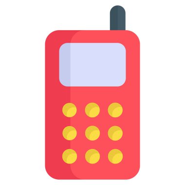 telefon düz simgesi, işçi günü düz vektör tasarımı