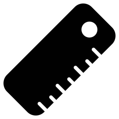 cetvel kabartma simgesi, kabartma vektör tasarımı