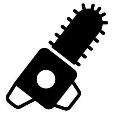 Testere, testere sembolü, kabartma vektör tasarımı