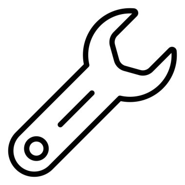 anahtar satır simgesi, karartma çizgisi vektör tasarımı