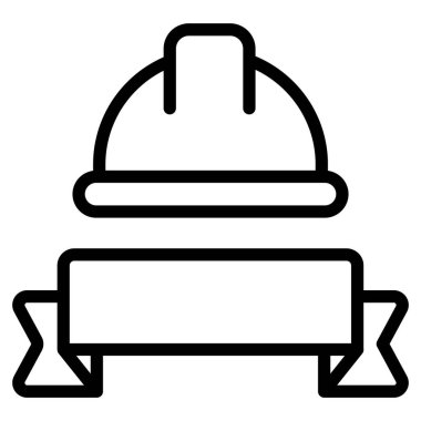 Sancak çizgisi simgesi, karartma çizgisi vektör tasarımı