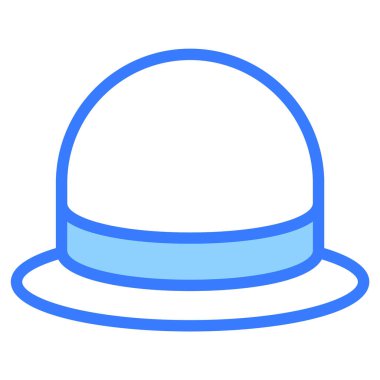 Mavi hat simgesi, Mutlu Noeller ve web ve mobil tasarım için Mutlu Yıllar simgeleri.