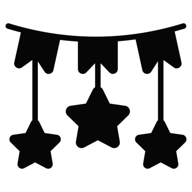 Dekorasyon sembolü, Mutlu Noeller ve web ve mobil tasarım için Mutlu Yıllar simgeleri.