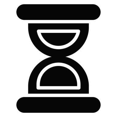 Kum saati simgesi, Mutlu Noeller ve web ve mobil tasarım için yeni yıl simgeleri.