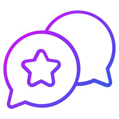 Web ve mobil tasarım için sohbet balonu ana hatları ikonu, Mutlu Noeller ve Mutlu Yıllar simgeleri.