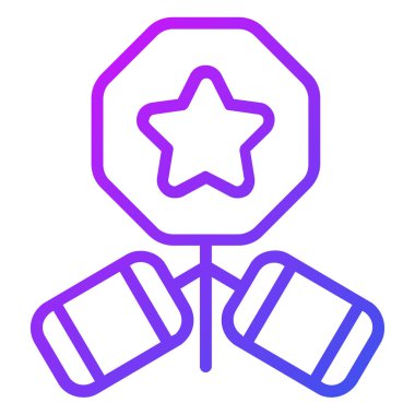 Havai fişek tasarımı simgesi, Mutlu Noeller ve web ve mobil tasarım için Mutlu Yıllar simgeleri.