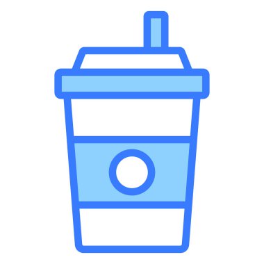 Meyve suyu vektörü Simgesi. Basit Yaratıcı Vektör Satır Simgesi