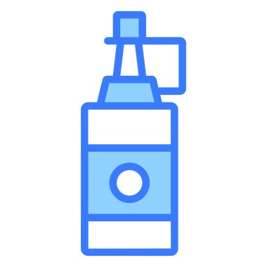 Ketçap şişesi vektör çizgisi simgesi. Basit Yaratıcı Vektör Satır Simgesi