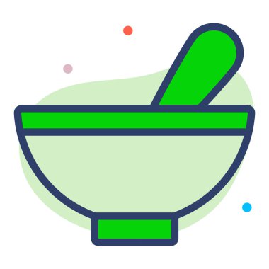 Çorba vektör hattı simgesi. Basit Yaratıcı Vektör Satır Simgesi