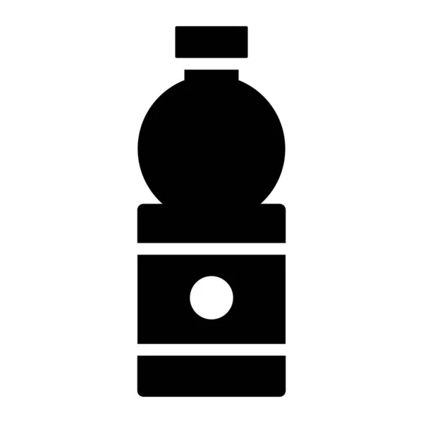 水瓶矢量冰柱 简单的创意向量线图标 — 图库矢量图片