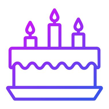 Pasta vektörü Simgesi. Basit Yaratıcı Vektör Satır Simgesi