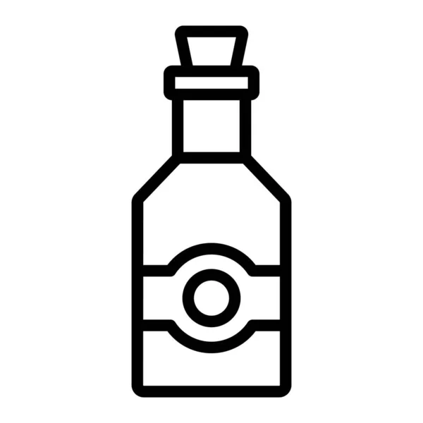 Пиво Вектор Лінія Значок Проста Творча Векторна Піктограма Лінії — стоковий вектор