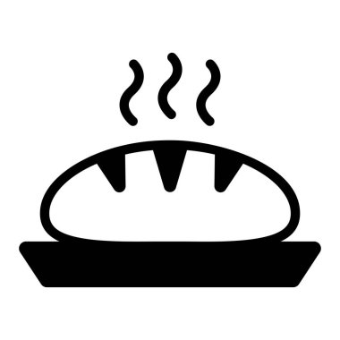 ekmek vektör çizgisi simgesi. Basit Yaratıcı Vektör Satır Simgesi