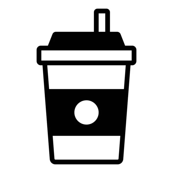 Kahve Vektörü Simgesi Basit Yaratıcı Vektör Satır Simgesi — Stok Vektör