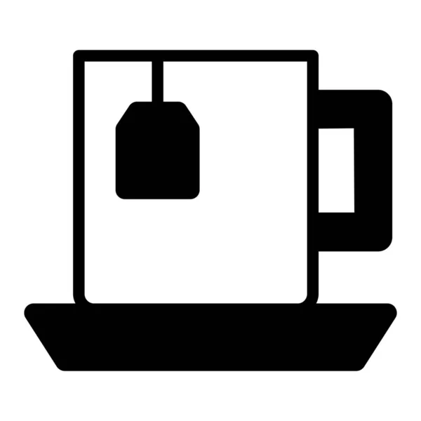 茶杯向量线Icon 简单的创意向量线图标 — 图库矢量图片