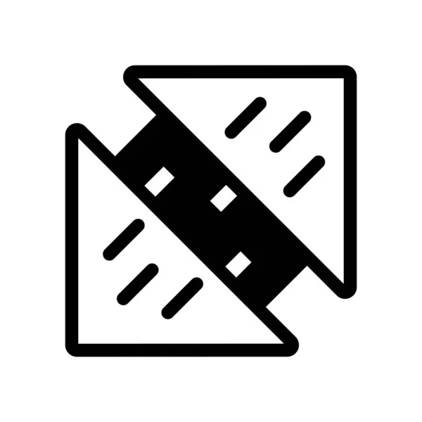 Sandwich Vecteur Line Icon Icône Ligne Vectorielle Créative Simple — Image vectorielle