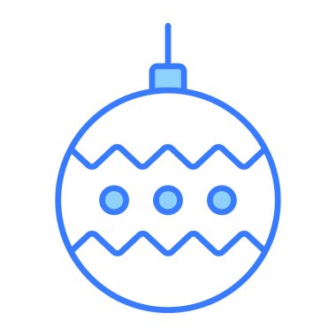 Dünya ikonu, modern tarz Noel ve Yeni Yıl çizgisi ikonu, izole edilmiş kış bayramı sembolleri