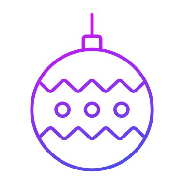 Dünya ikonu, modern tarz Noel ve Yeni Yıl çizgisi ikonu, izole edilmiş kış bayramı sembolleri