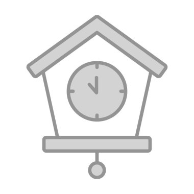 Zaman simgesi, modern tarz Noel ve Yeni Yıl çizgisi simgesi, izole edilmiş kış bayramı sembolleri