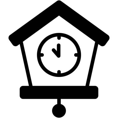 Zaman simgesi, modern tarz Noel ve Yeni Yıl çizgisi simgesi, izole edilmiş kış bayramı sembolleri