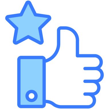 Takdir Simgesi. Kullanıcı arayüzü Vektör İllüstrasyonu, Satır Sanatı Biçiminde Basit Bir Vektör İşareti ve Moda Sembolü olarak, Tasarım ve Web Siteleri veya Mobil Uygulamalar için,