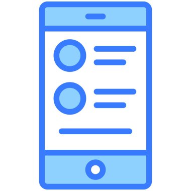 cep telefonu simgesi. Kullanıcı arayüzü Vektör İllüstrasyonu, Satır Sanatı Biçiminde Basit Bir Vektör İşareti ve Moda Sembolü olarak, Tasarım ve Web Siteleri veya Mobil Uygulamalar için,