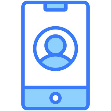 kullanıcı simgesi. Kullanıcı arayüzü Vektör İllüstrasyonu, Satır Sanatı Biçiminde Basit Bir Vektör İşareti ve Moda Sembolü olarak, Tasarım ve Web Siteleri veya Mobil Uygulamalar için,