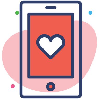 En sevdiği simge. Kullanıcı arayüzü Vektör İllüstrasyonu, Satır Sanatı Biçiminde Basit Bir Vektör İşareti ve Moda Sembolü olarak, Tasarım ve Web Siteleri veya Mobil Uygulamalar için,