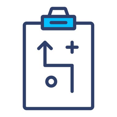 Simge Planlama. Kullanıcı arayüzü Vektör İllüstrasyonu, Satır Sanatı Biçiminde Basit Bir Vektör İşareti ve Moda Sembolü olarak, Tasarım ve Web Siteleri veya Mobil Uygulamalar için,