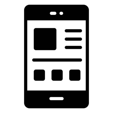 Simge Düzeni. Kullanıcı arayüzü Vektör İllüstrasyonu, Satır Sanatı Biçiminde Basit Bir Vektör İşareti ve Moda Sembolü olarak, Tasarım ve Web Siteleri veya Mobil Uygulamalar için,