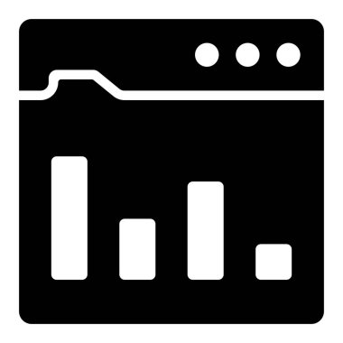 Gelişme raporu Simgesi. Kullanıcı arayüzü Vektör İllüstrasyonu, Satır Sanatı Biçiminde Basit Bir Vektör İşareti ve Moda Sembolü olarak, Tasarım ve Web Siteleri veya Mobil Uygulamalar için,